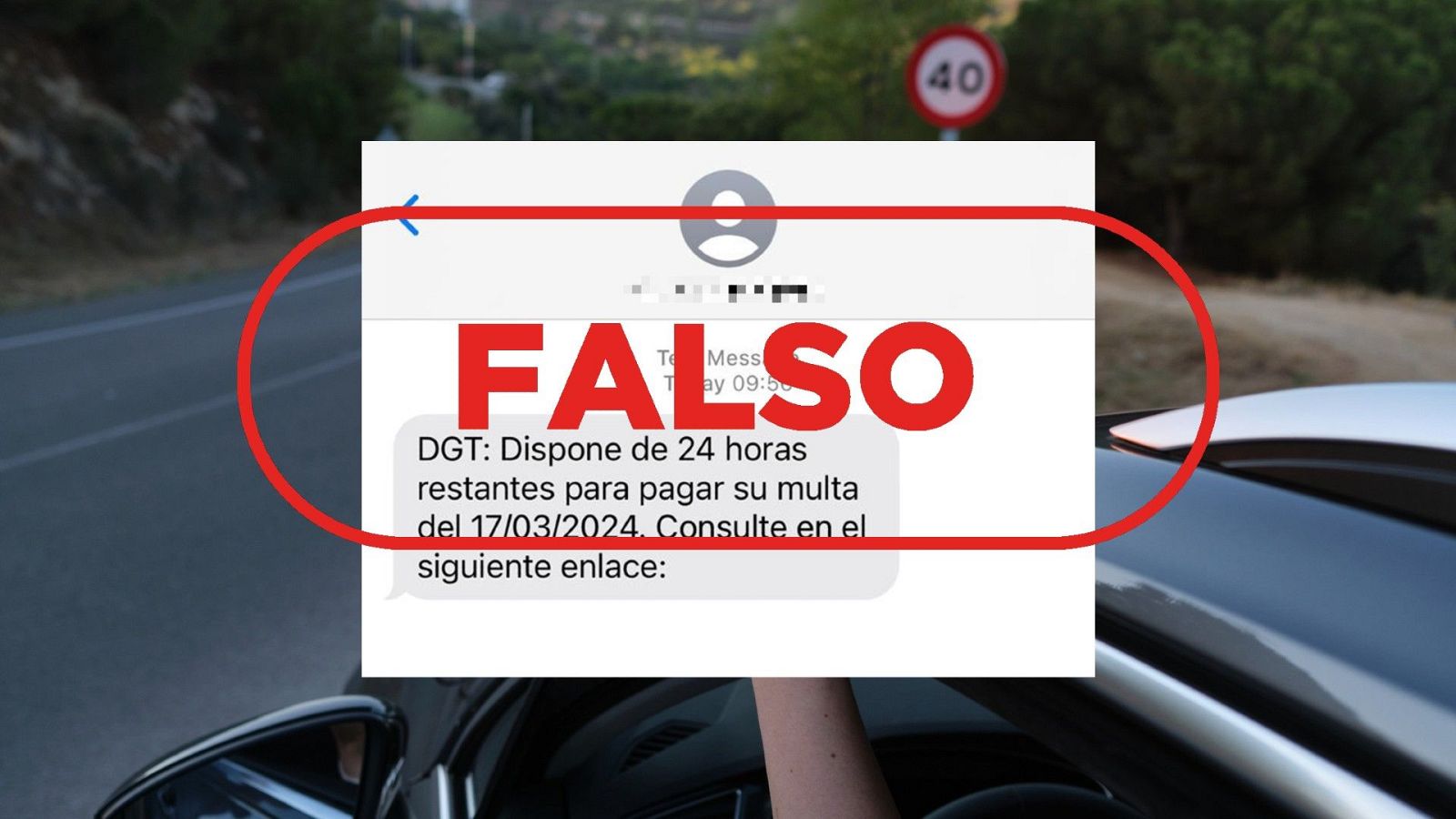 Fraude: la DGT no manda este SMS para que pagues una multa