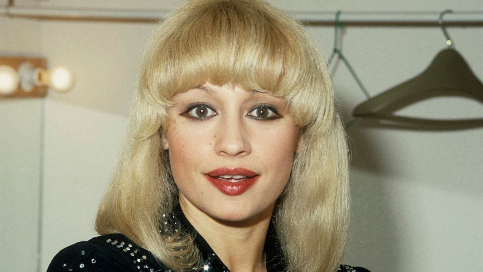 La artista Raffaella Carrà en el año 1980