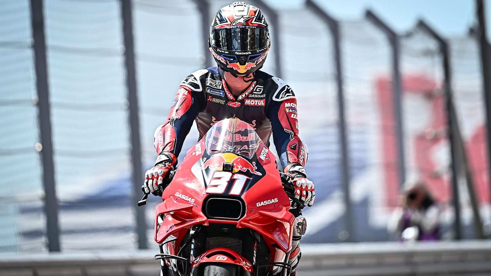 Pedro Acosta en el Gran Premio de las Américas