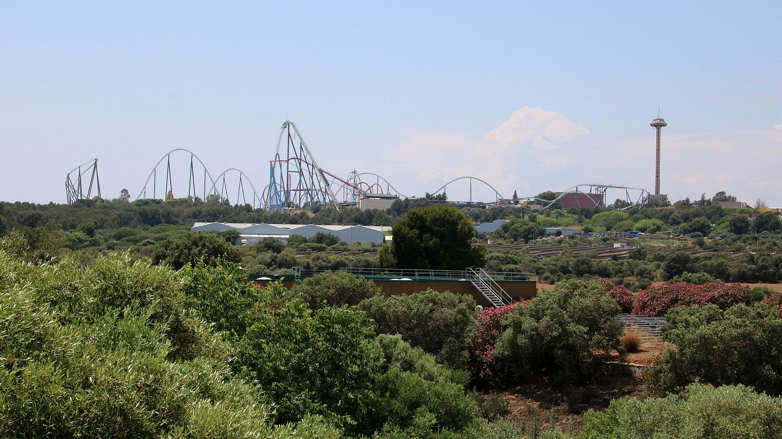 Terrenys on s'ha d'ubicar el Hard Rock, entre Salou i Vila-seca