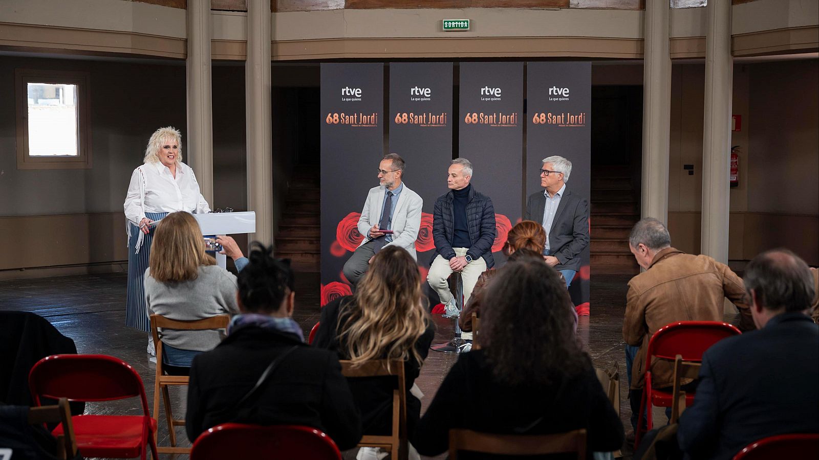 Imagen de la rueda de prensa