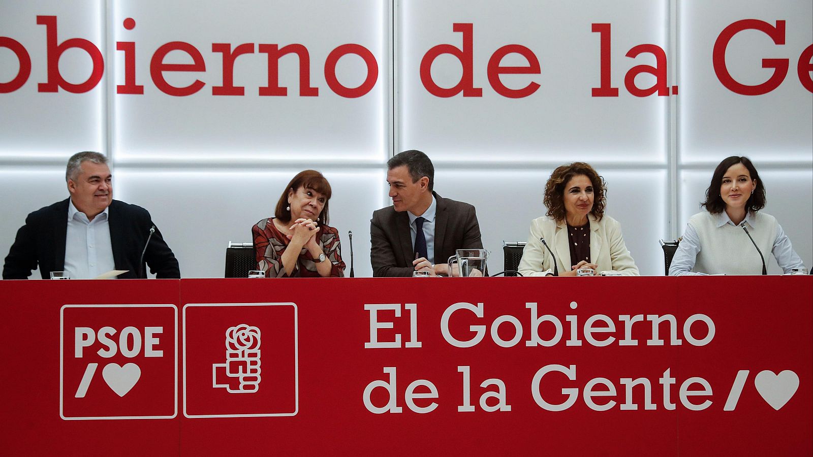 Reunión de la Ejecutiva Federal del PSOE