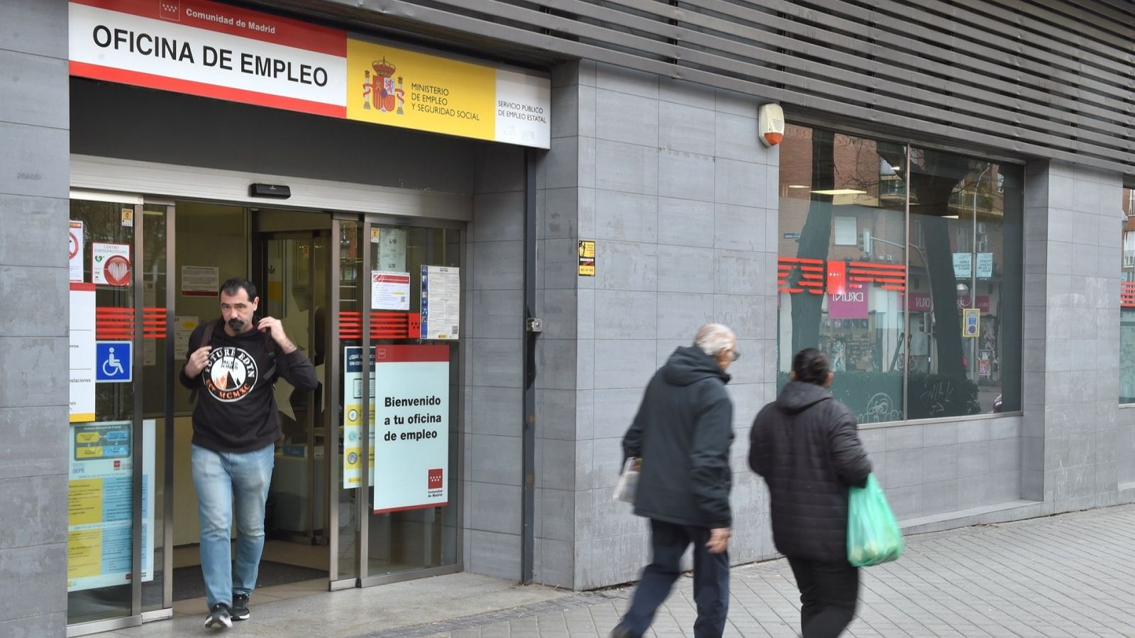 Una oficina de empleo en la Comunidad de Madrid
