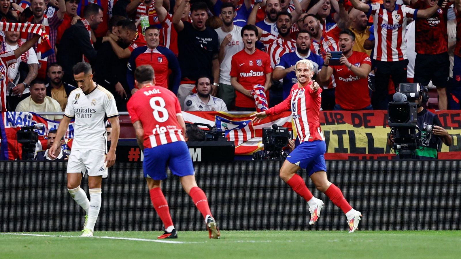 El Atlético de Madrid, único equipo que ha ganado al Real Madrid en liga