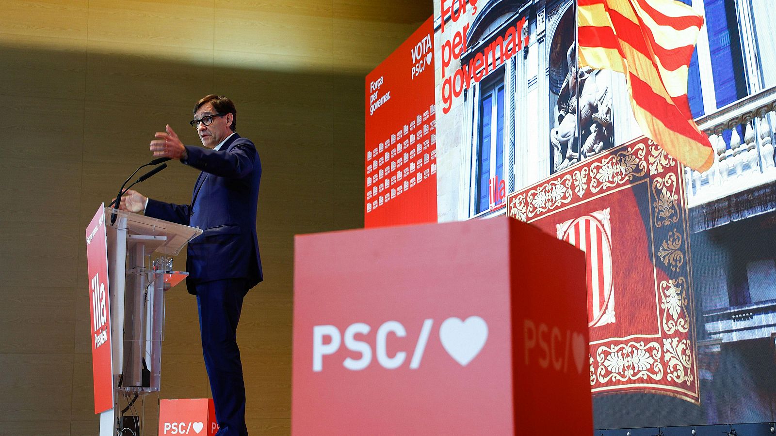 Elecciones catalanas: El PSC aspira a recuperar la Generalitat tras una “década perdida” de gobiernos independentistas