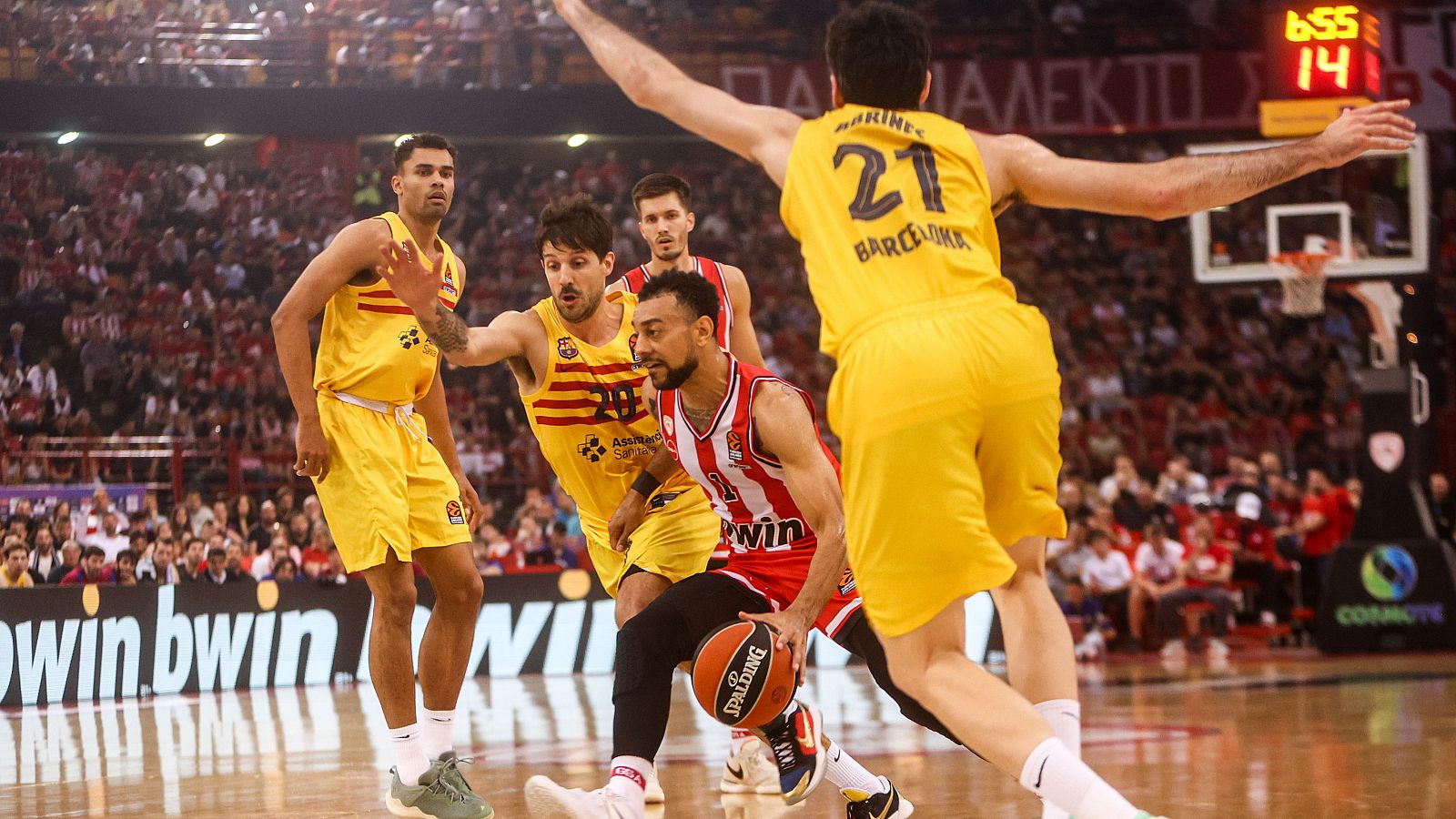 El Barça ha derrotado al Olympiacos y se acerca a la Final Four.