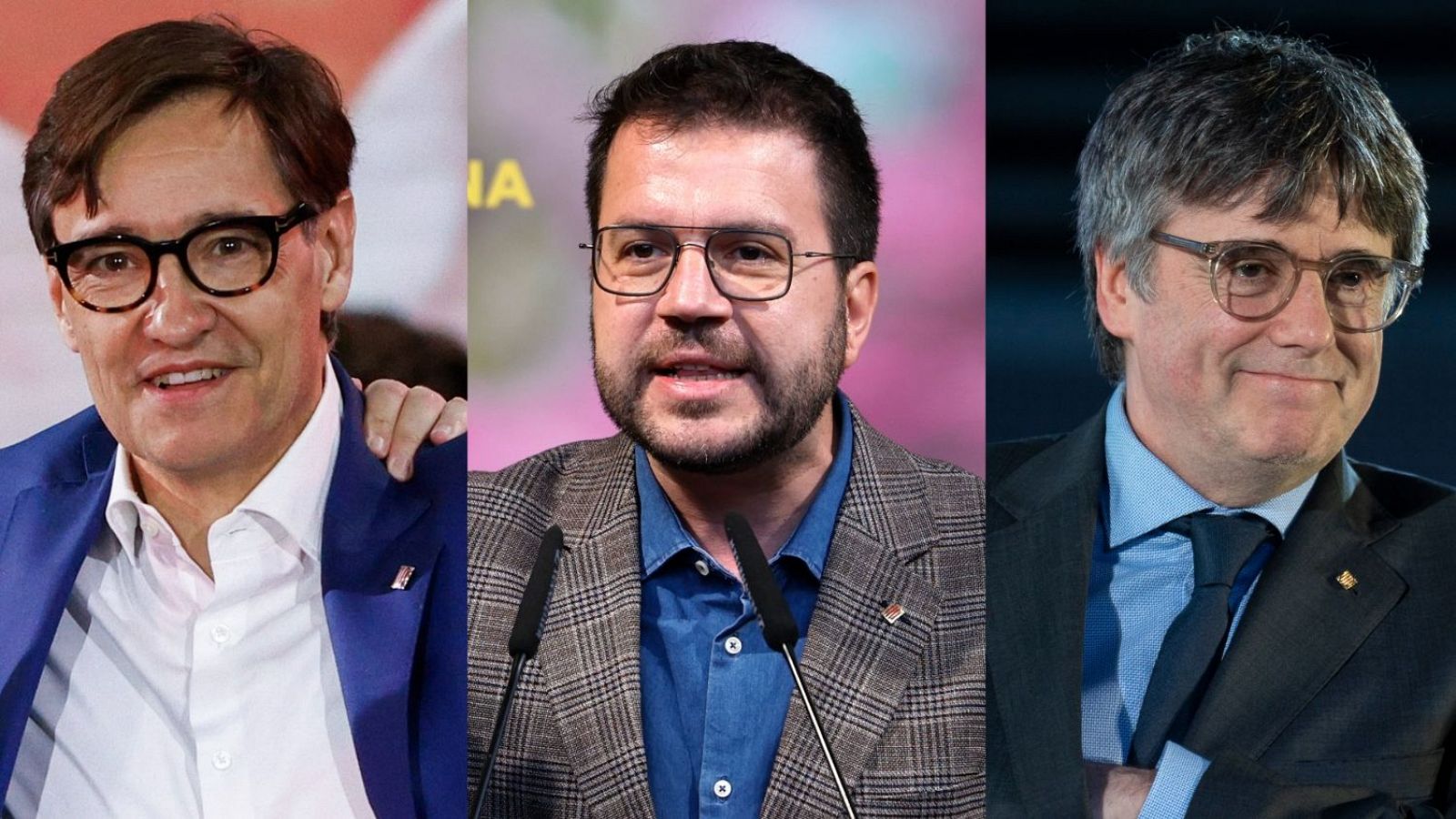 Elecciones catalanas 2024: Illa, Puigdemont y Aragonés se la juegan
