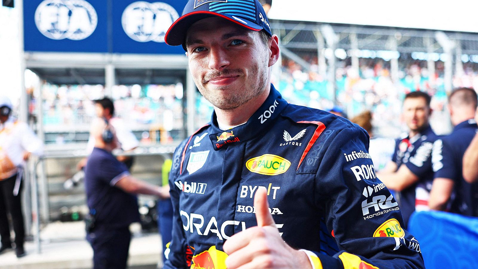 Verstappen, pole para la carrera al esprint.