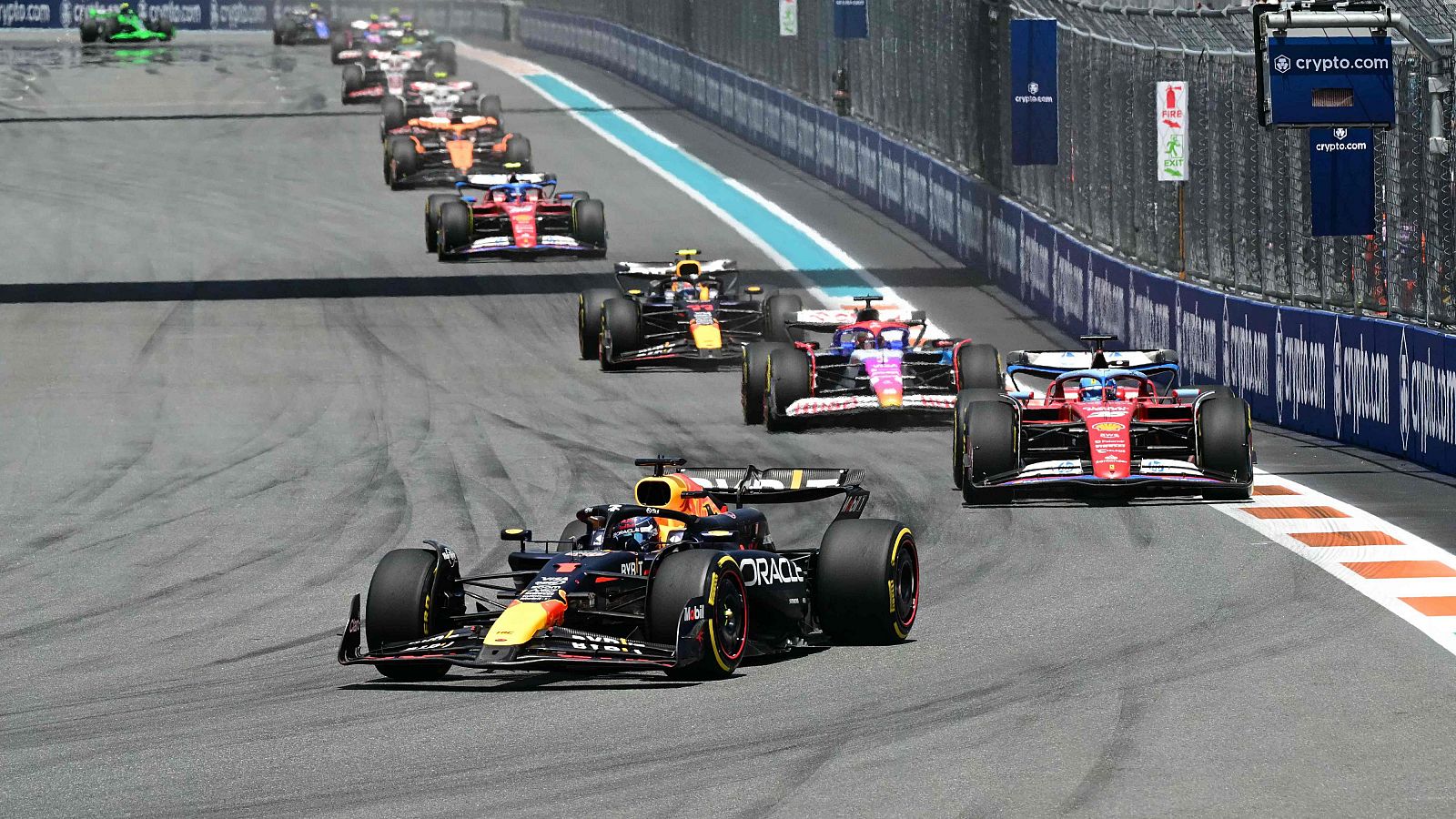 Formula 1 Gran Premio Miami: Max Verstappen gana por delante de Leclerc y Pérez