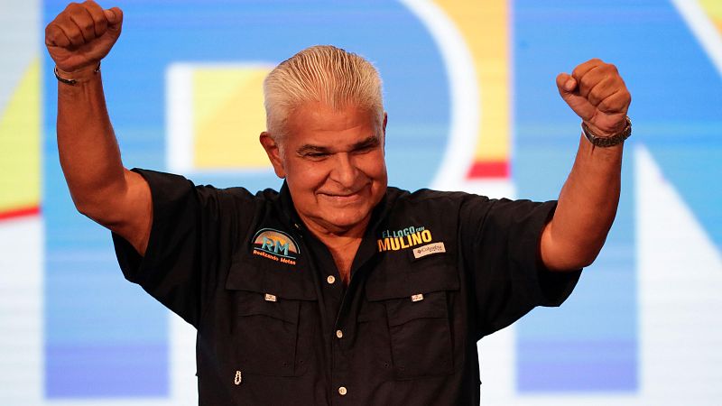 El presidente electo de Panamá, José Raúl Mulino