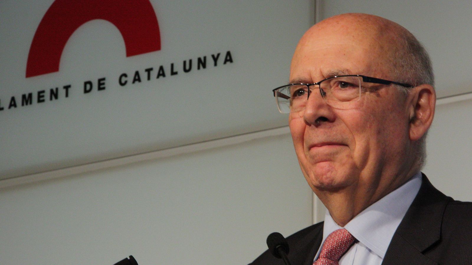 Joan Rigol, expresident del Parlament de Catalunya
