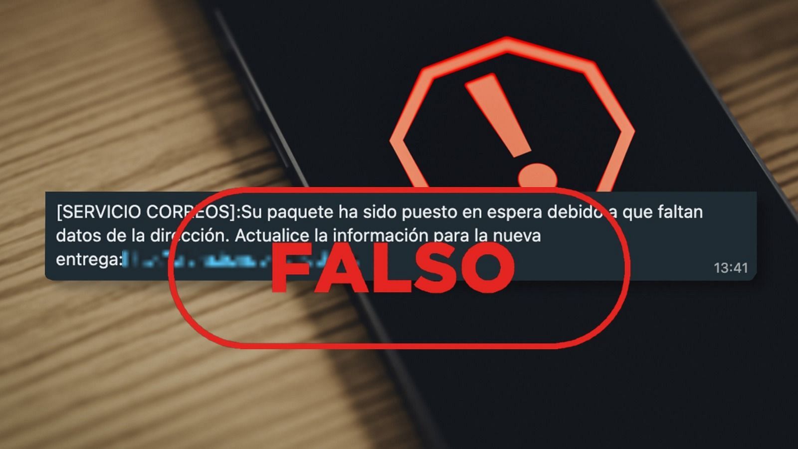 Cuidado con este SMS que suplanta a Correos