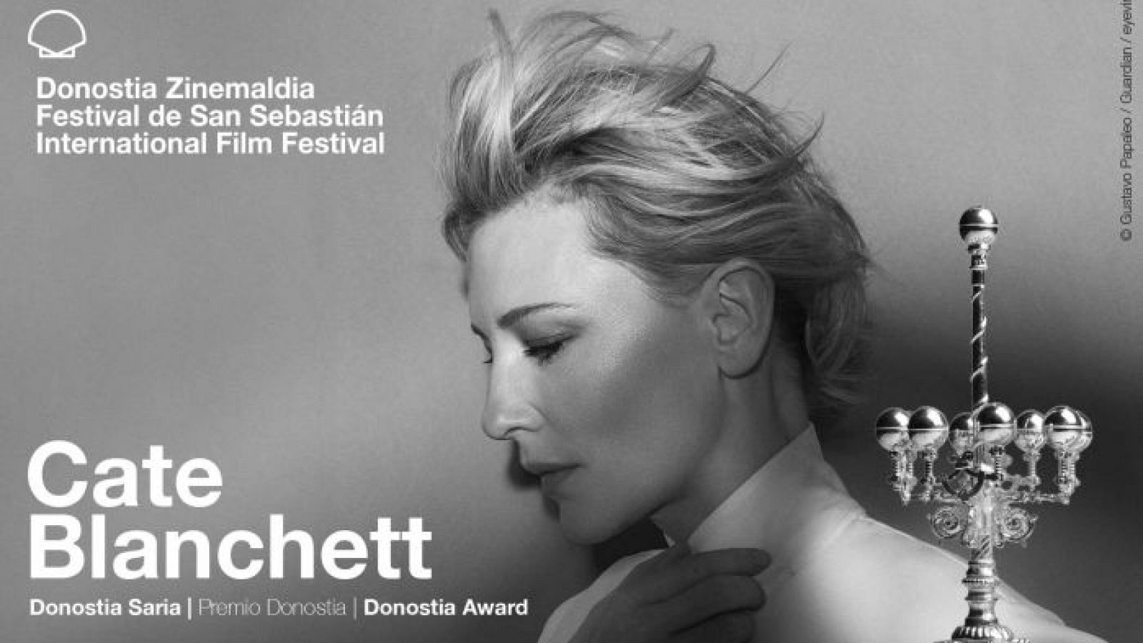 Cate Blanchett, Premio Donostia de la 72 edición del Zinemaldia