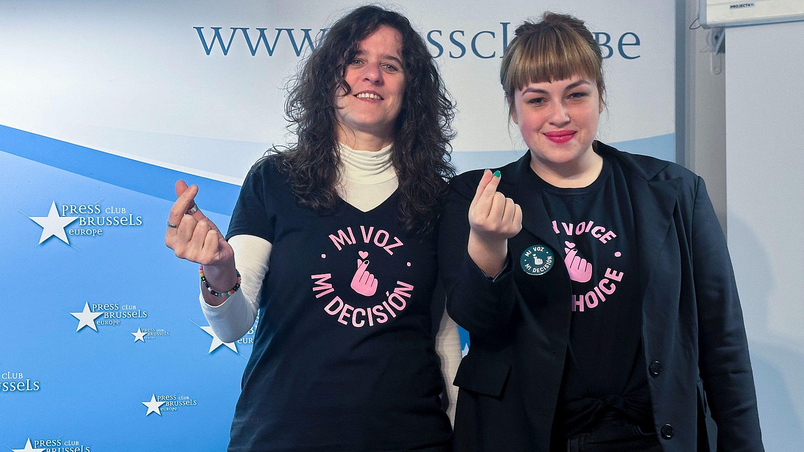 Activistas movilizan una campaña de aborto gratuito en la UE con el foco en las elecciones