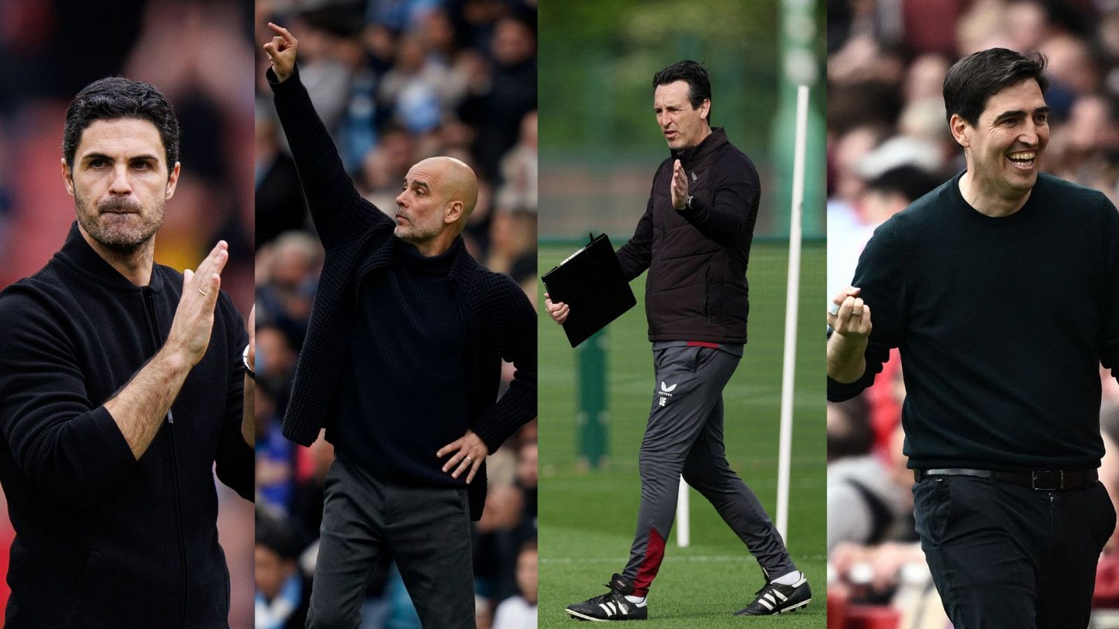 Arteta, Guardiola, Emery e Iraola: 4 de los 5 nominados a mejor entrenador son españoles