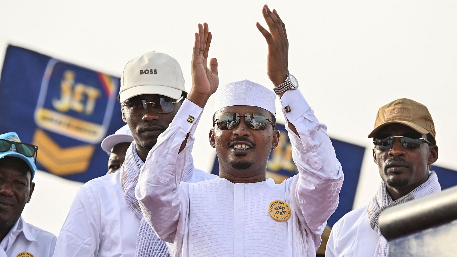 El presidente electo de Chad, Idriss Déby Itno.
