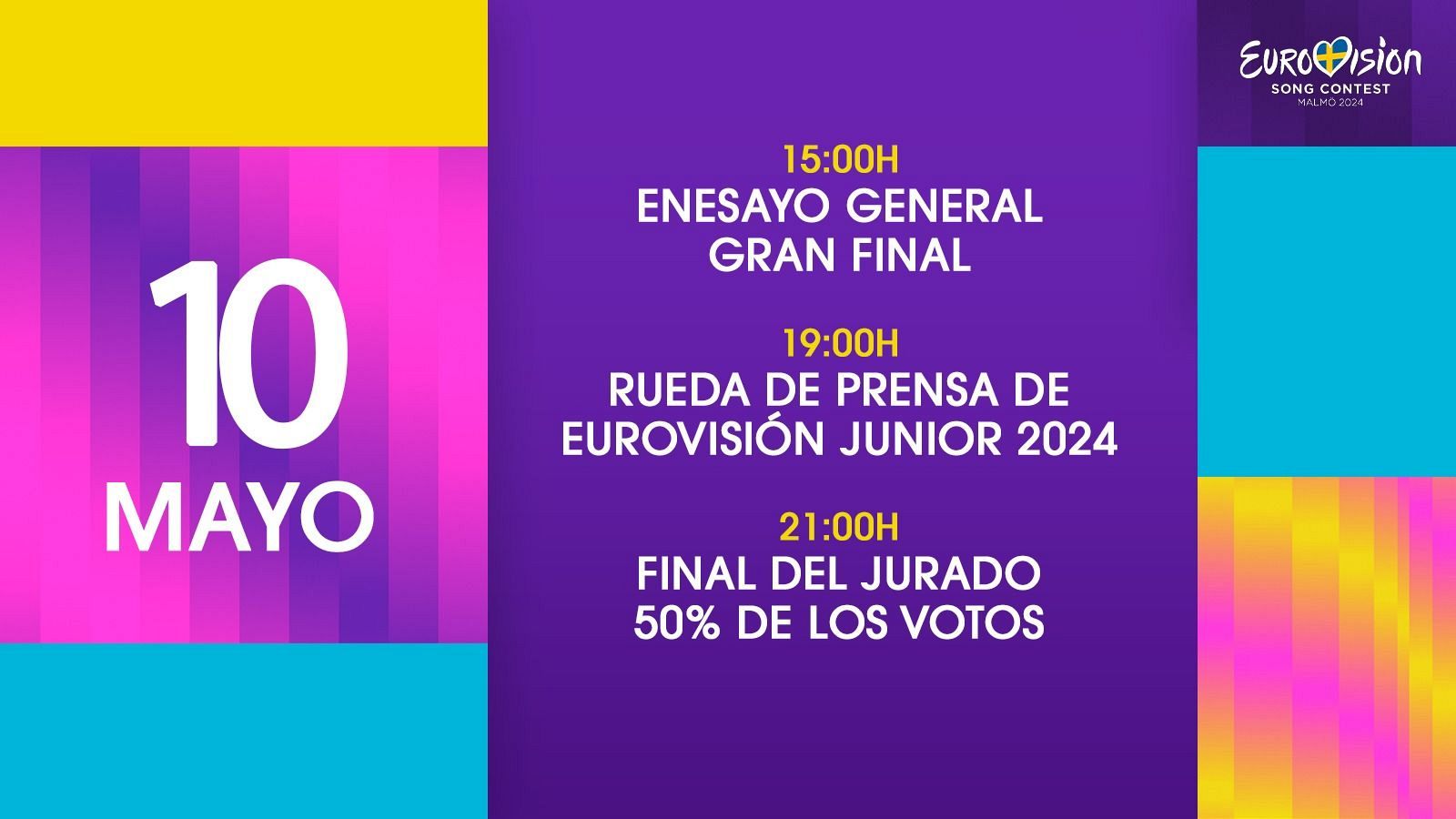 Día 10: Agenda de Nebulossa en Eurovisión 2024