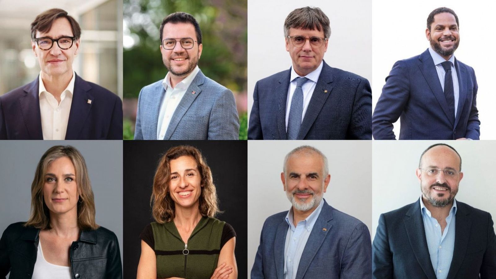 Candidatos y candidatas a las elecciones catalanas