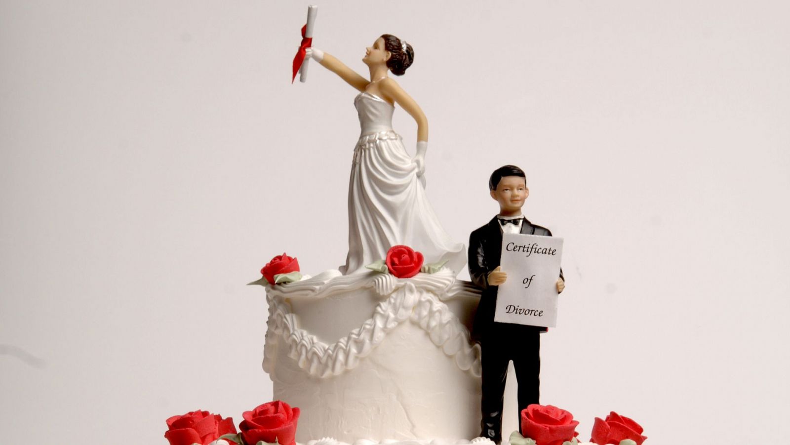 Tarta, celebración del divorcio