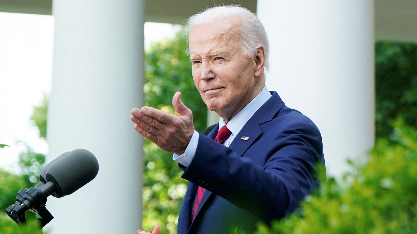 El presidente de Estados Unidos, Joe Biden, en la Casa Blanca