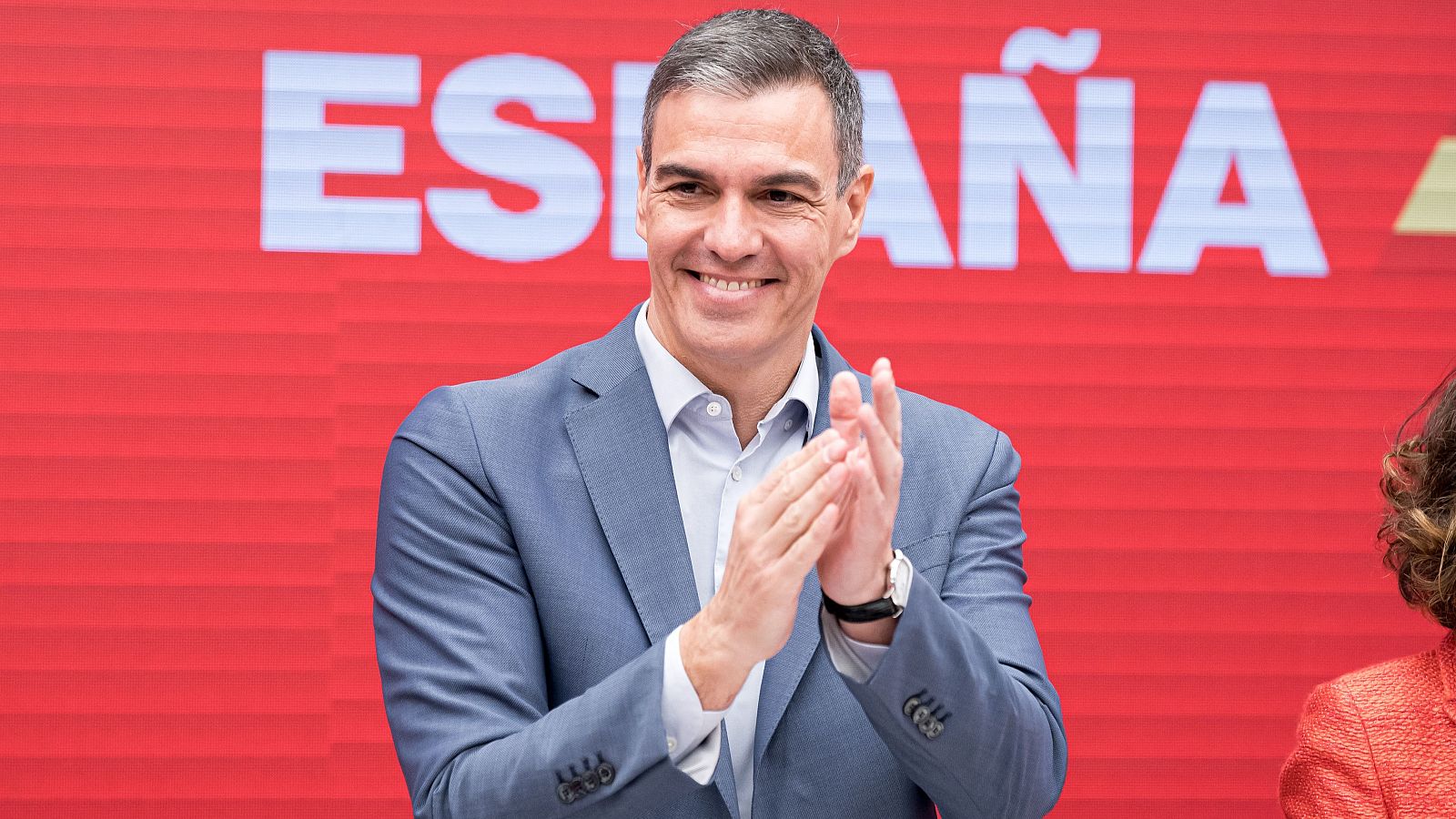 El presidente del Gobierno y secretario general del PSOE, Pedro Sánchez, llega a la Ejecutiva Federal del partido