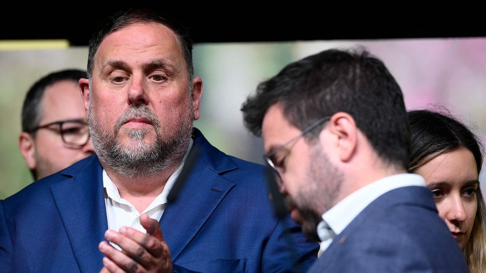 El presidente de ERC, Oriol Junqueras