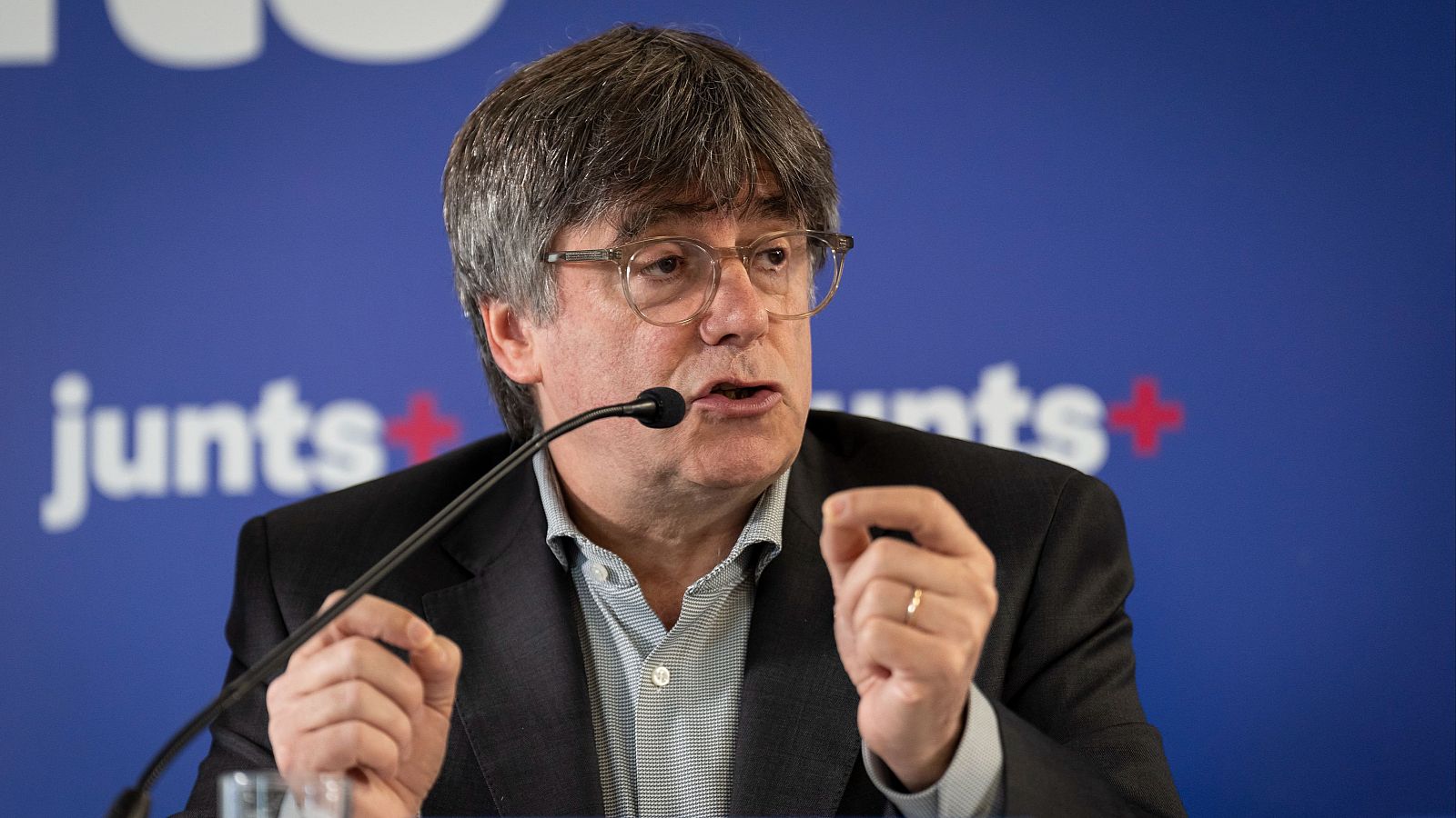 El líder de Junts+, Carles Puigdemont