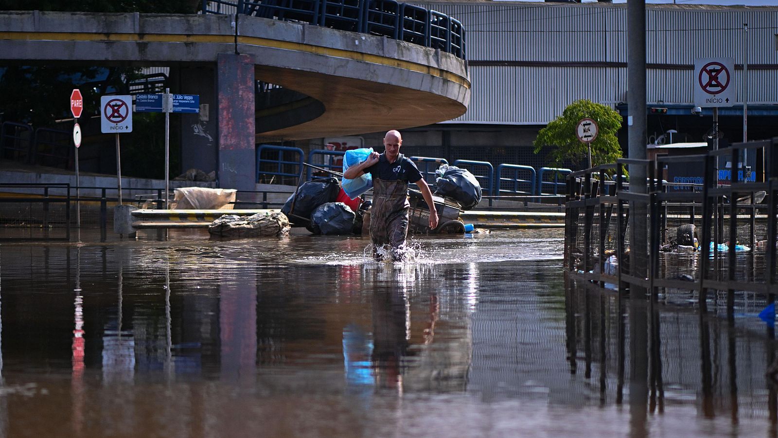 Inundaciones en el sur de Brasil: Porto Alegre de Río Grande do Sul, una de las zonas más afectadas