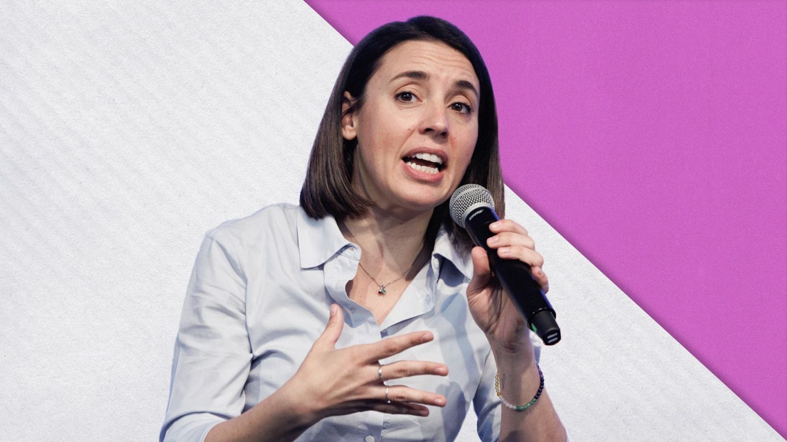 Irene Montero, candidata de Podemos en las elecciones europeas 2024