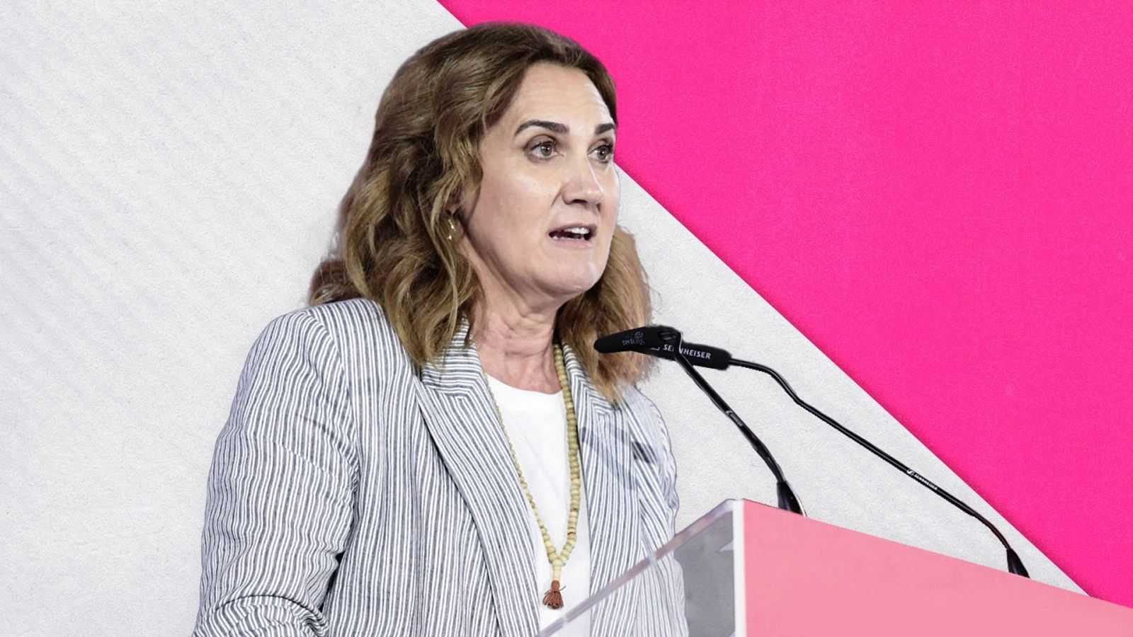 Estrella Galán, candidata de Sumar a las elecciones europeas 2024