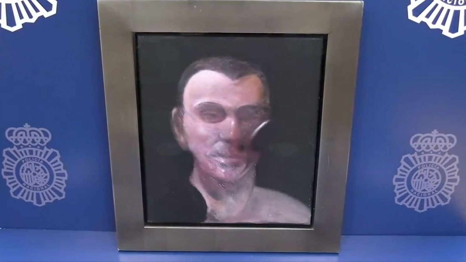 El cuadro de Francis Bacon que ha recuperado la Policía Nacional
