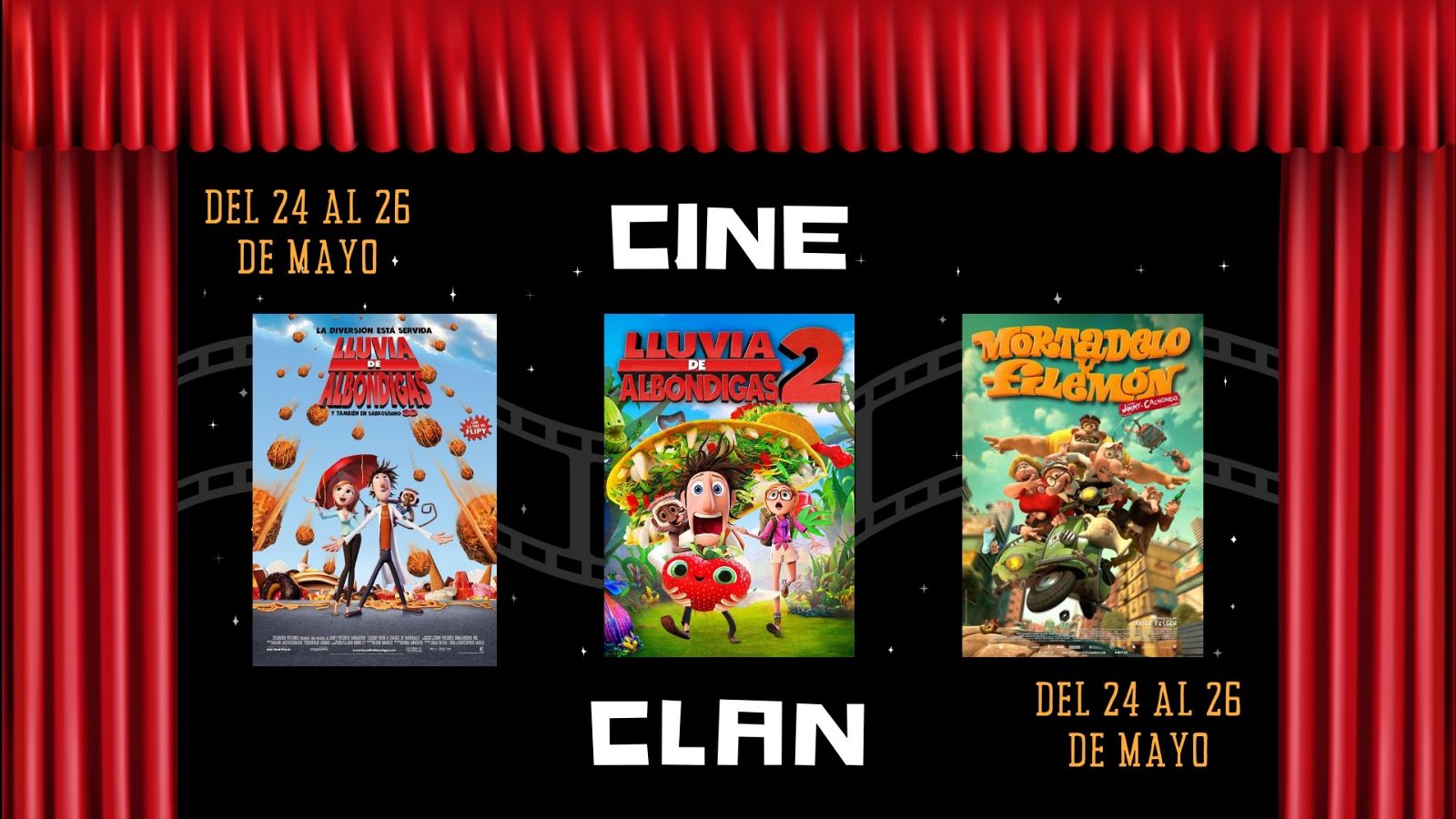 ¡Deja que las risas y la aventura protagonicen tu fin de semana con el cine de Clan!