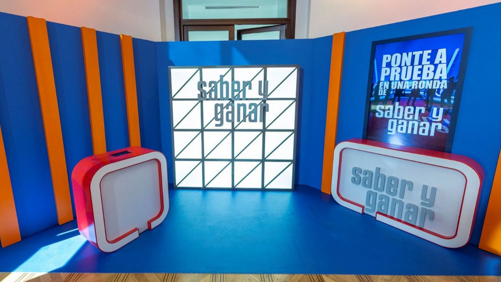 Un atril del plató de 'Saber y Ganar' a Casa RTVE Play