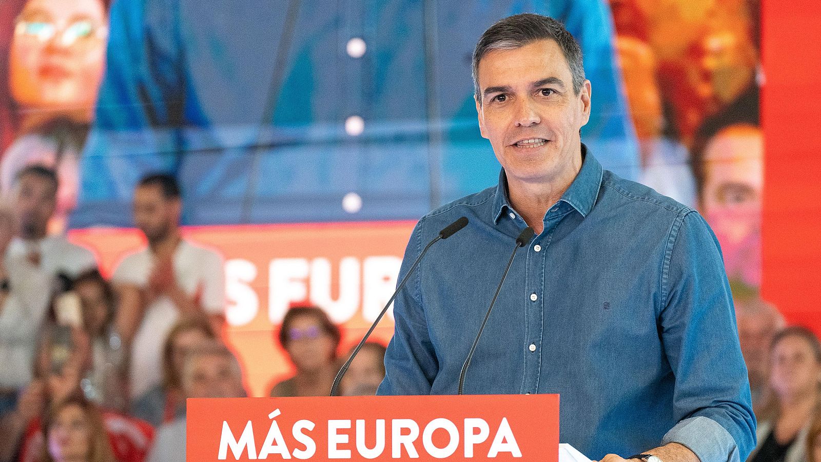 Elecciones europeas: Sánchez llama a "frenar" a "la coalición reaccionaria" de PP y Vox el 9J