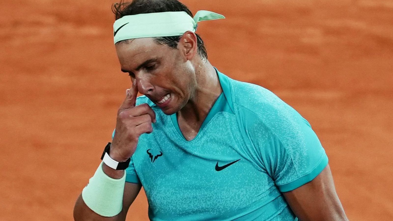 Rafa Nadal cae ante Alexander Zverev en Roland Garros.