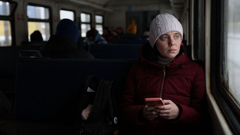 Nastia, una activista que ayuda a disidentes rusos contra la guerra en Ucrania