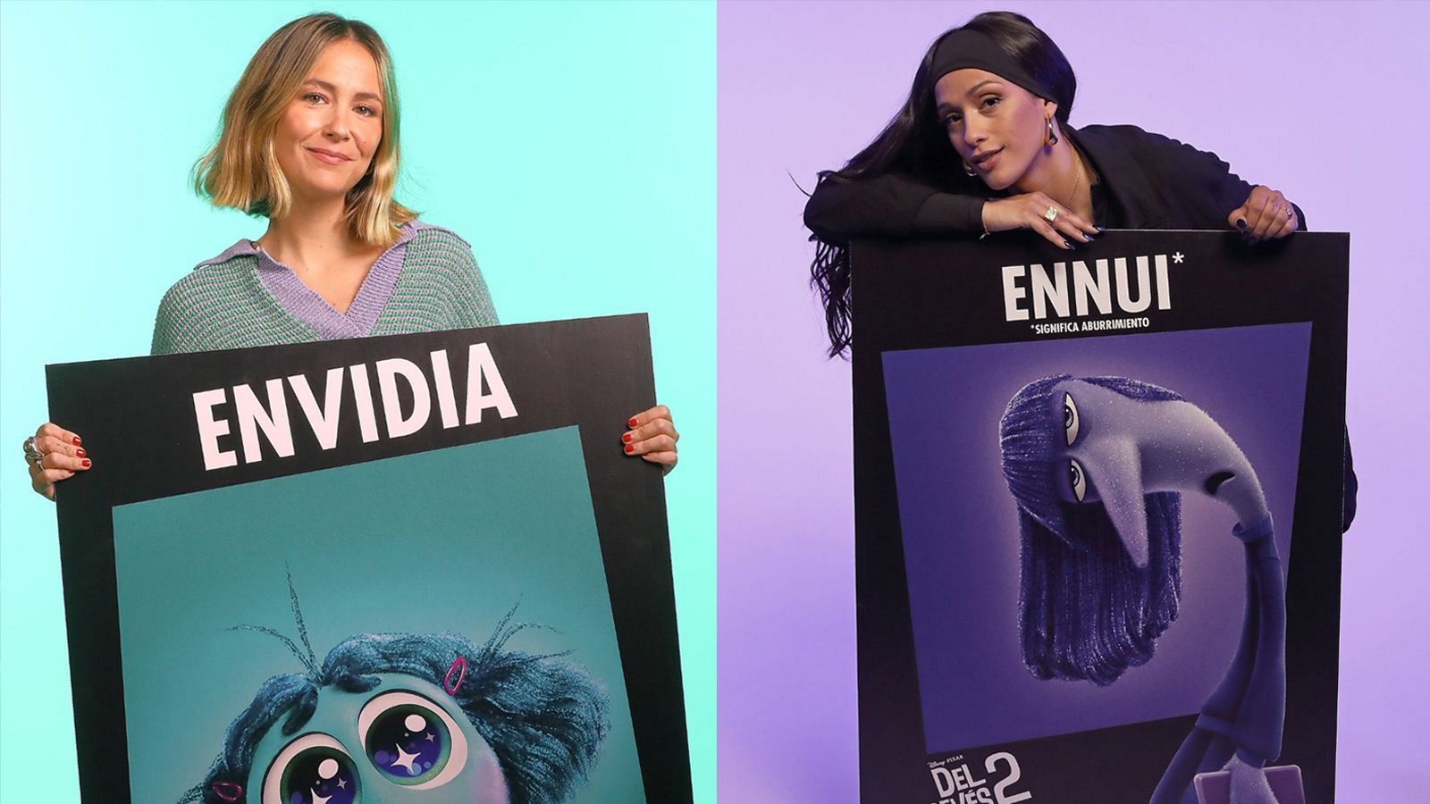 Rigoberta Bandini y Chanel darán voz a Envidia y Ennui en la nueva película de Disney/Pixar