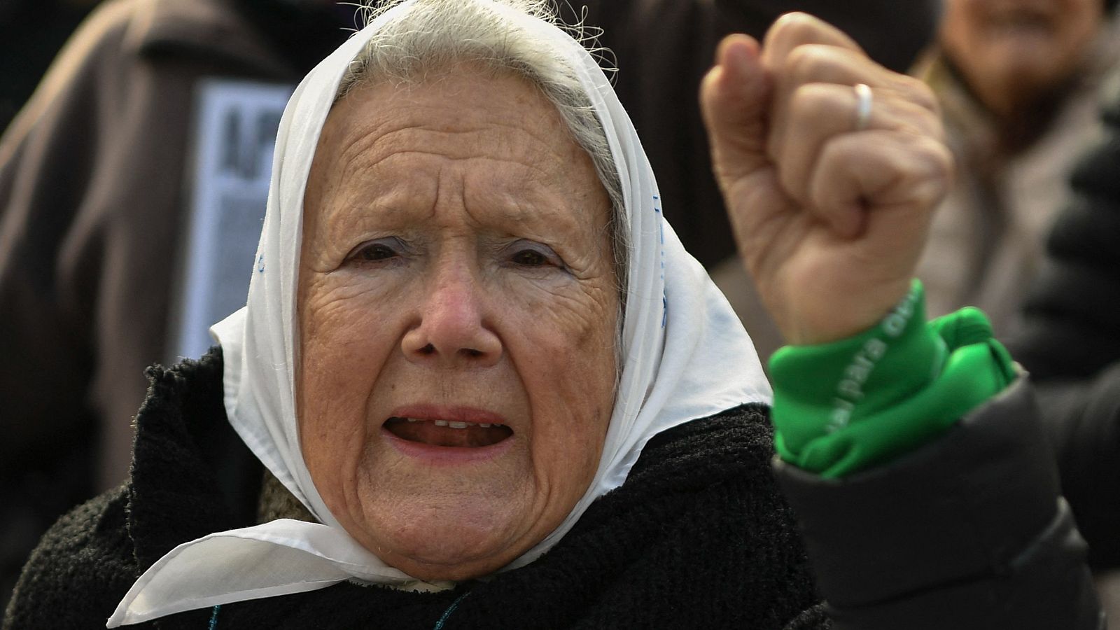 Nora Cortiñas, cofundadora de la asociación de derechos humanos 'Madres de Plaza de Mayo'.