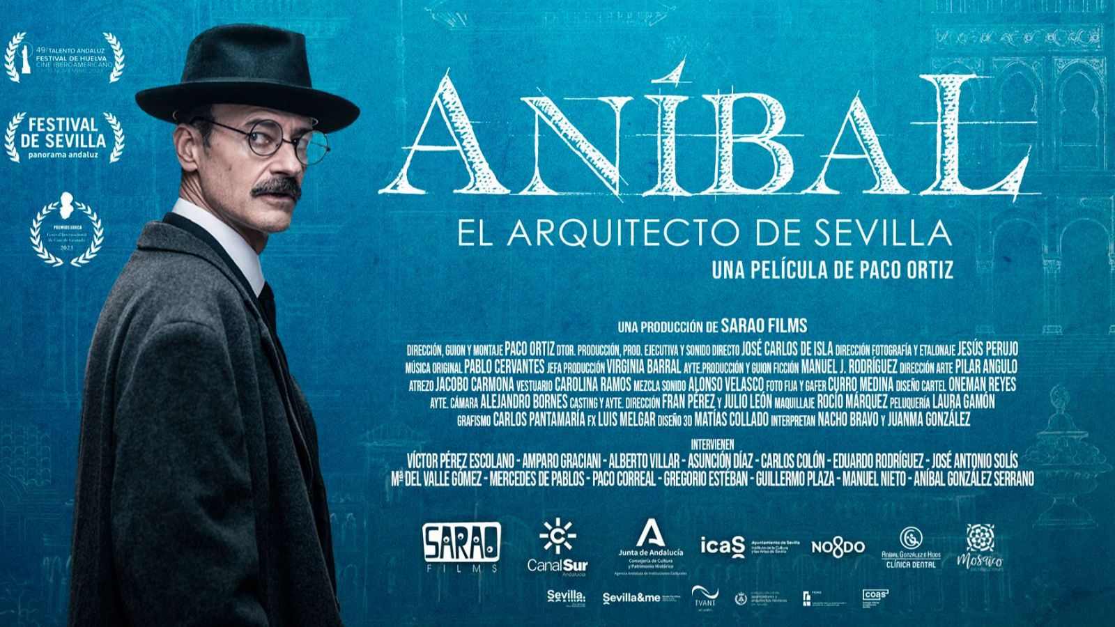 Cartel del documental 'Aníbal. El arquitecto de Sevilla'