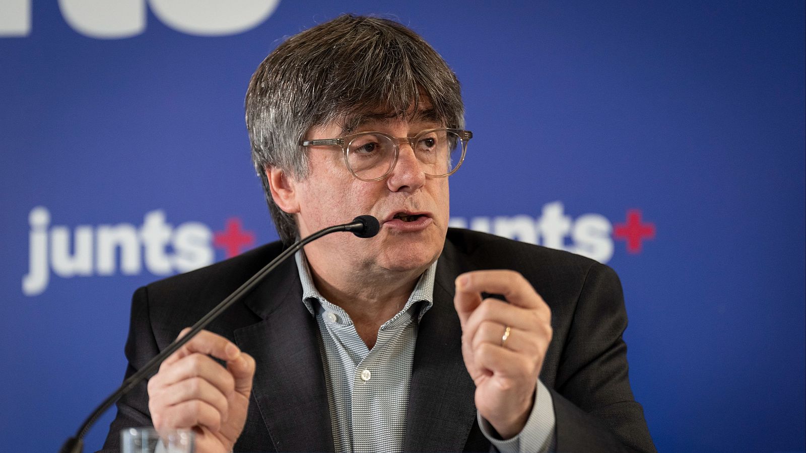 El expresident de la Generalitat de Cataluña Carles Puigdemont