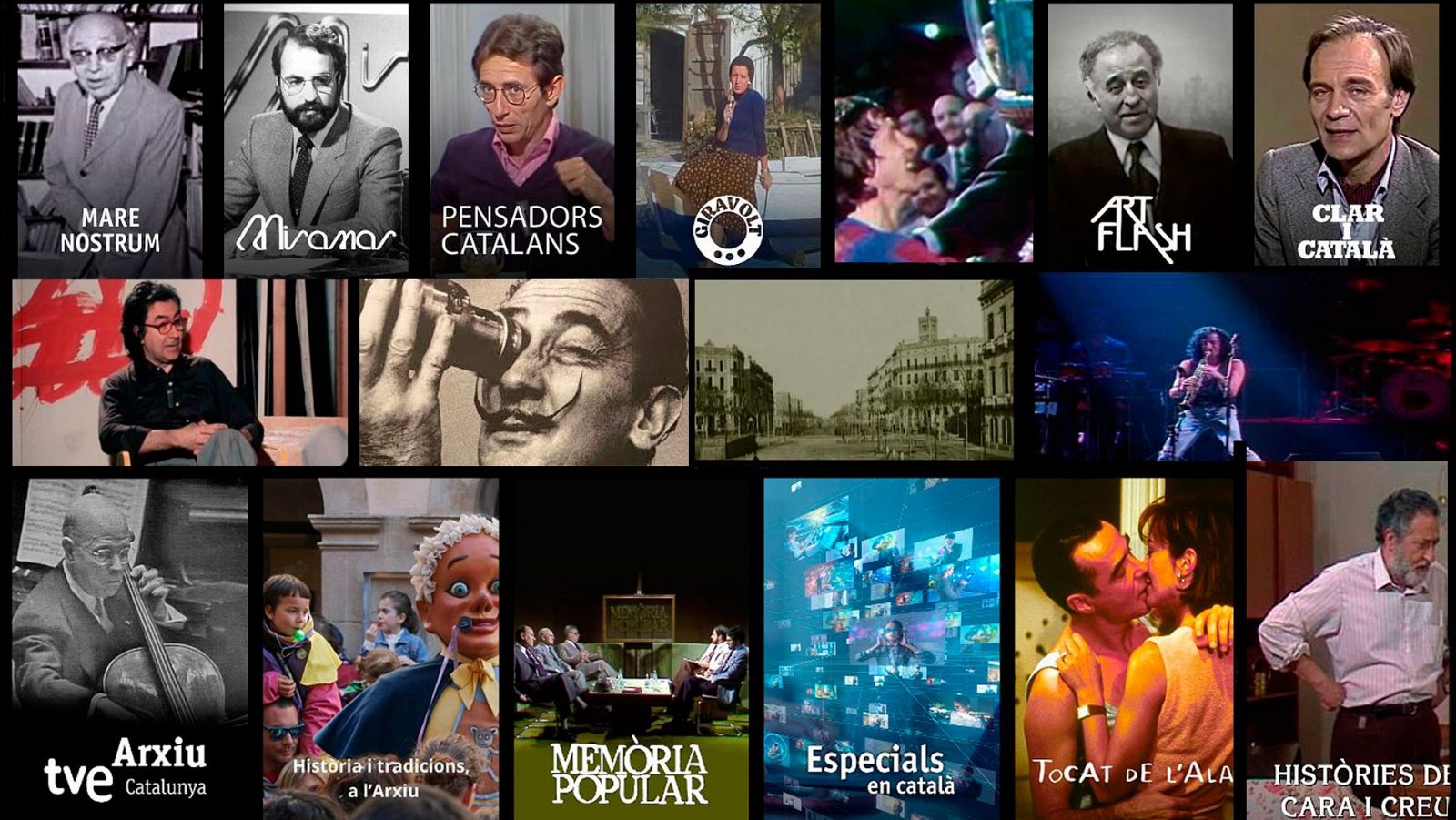 Dia mundial dels arxius: tot el de RTVE Catalunya és a RTVE Play