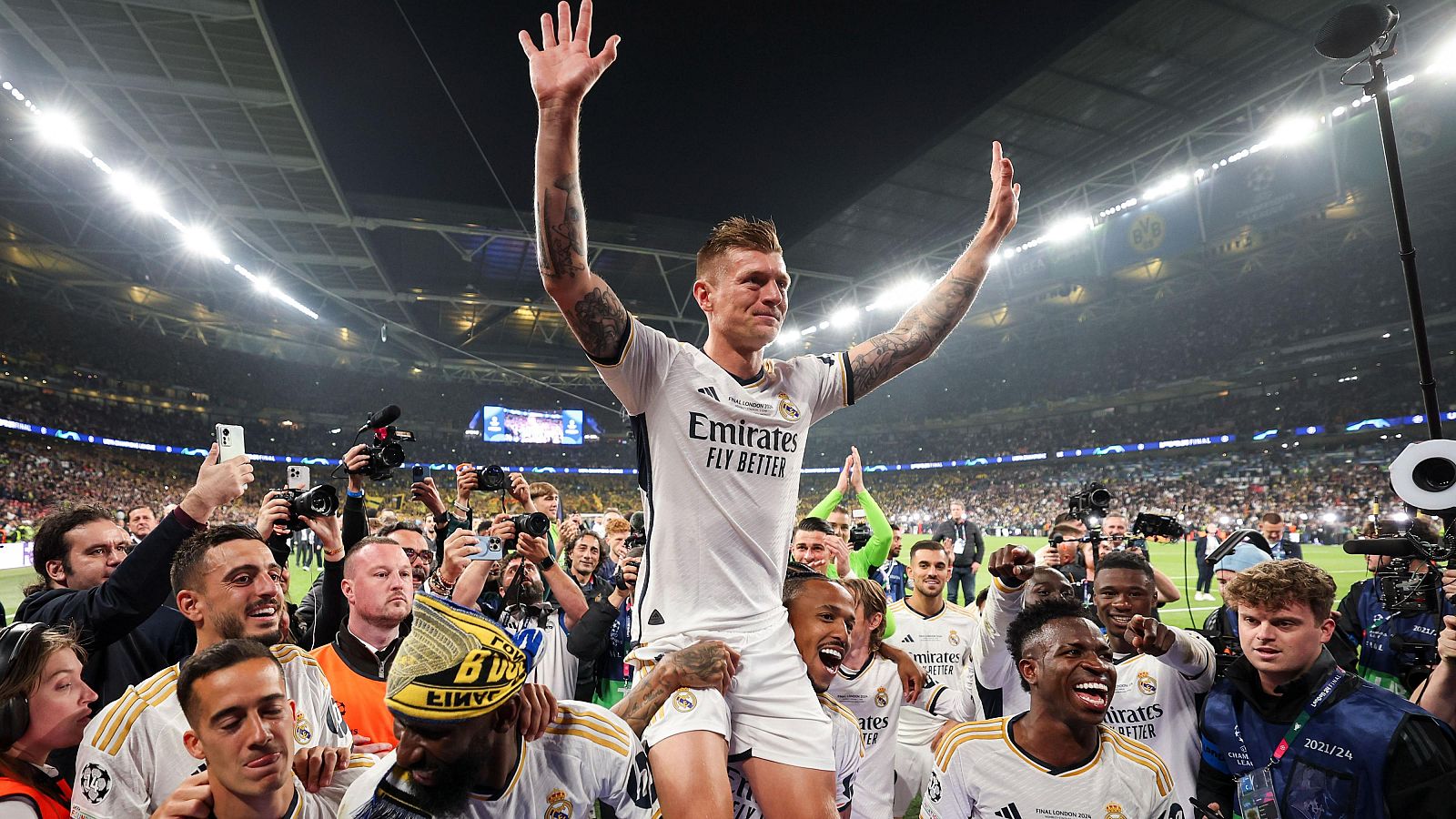 Dortmund - Real Madrid: Toni Kroos levanta su sexta Champions