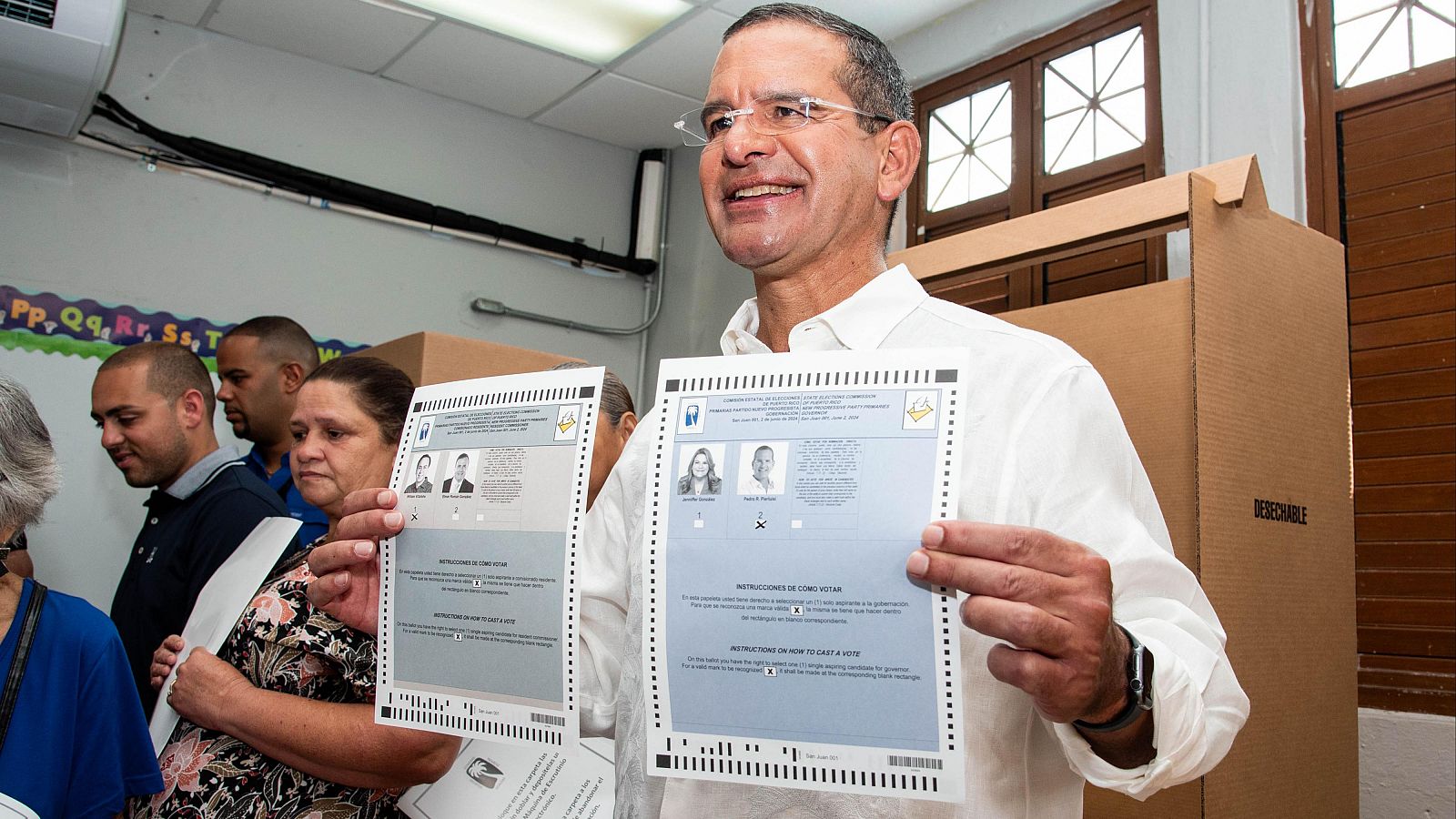 El gobernador de Puerto Rico, Pedro Pierluisi