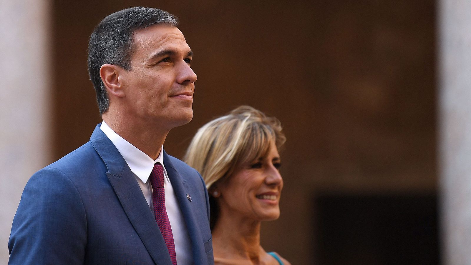 Pedro Sánchez y su mujer Begoña Gómez