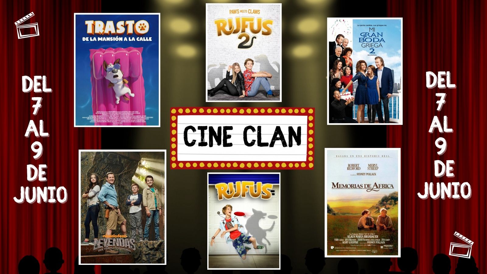 ¡Deja que la aventura y las risas protagonicen tu fin de semana con el cine de Clan!