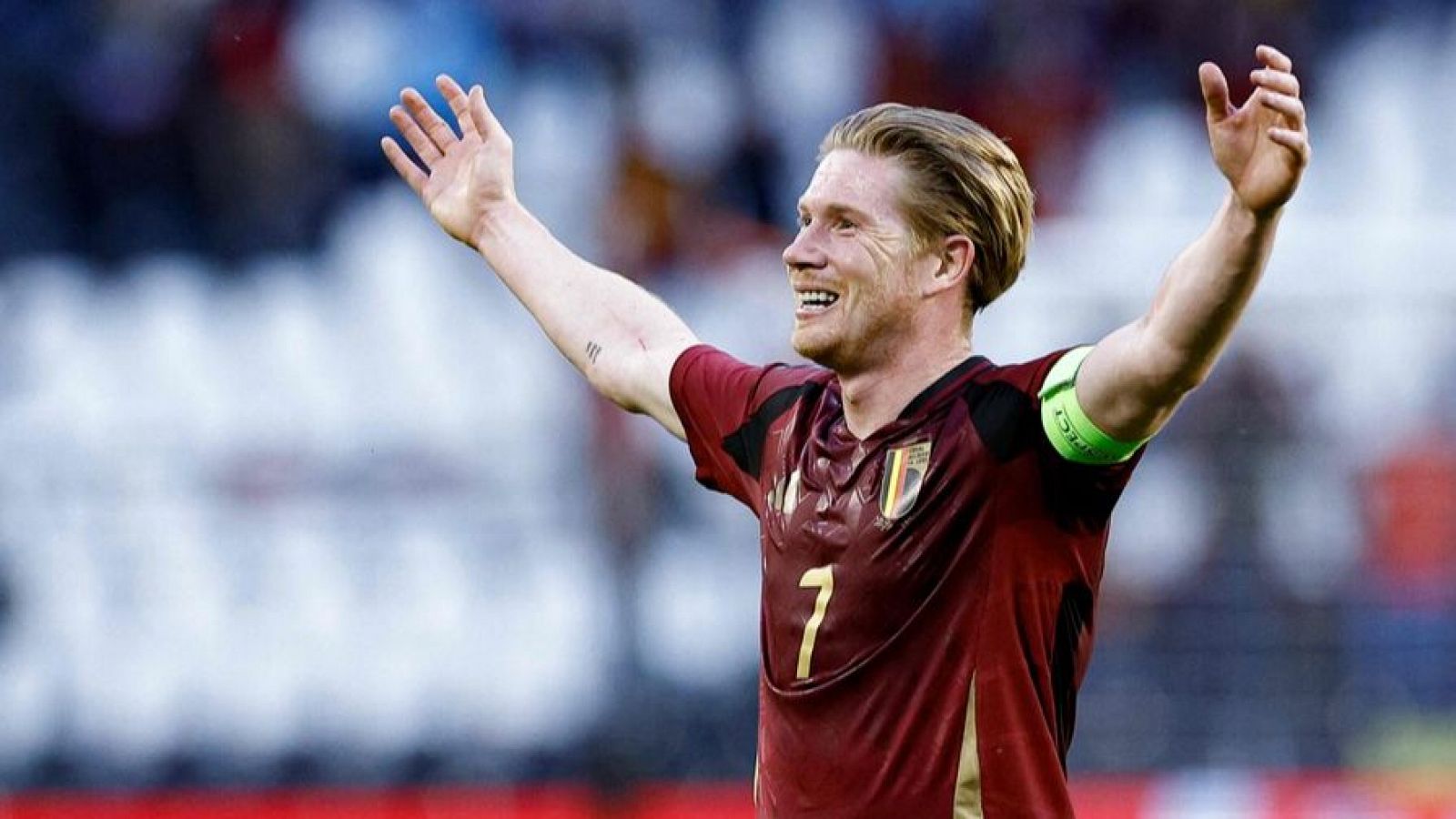 Kevin De Bruyne, capitán y motor de la selección belga