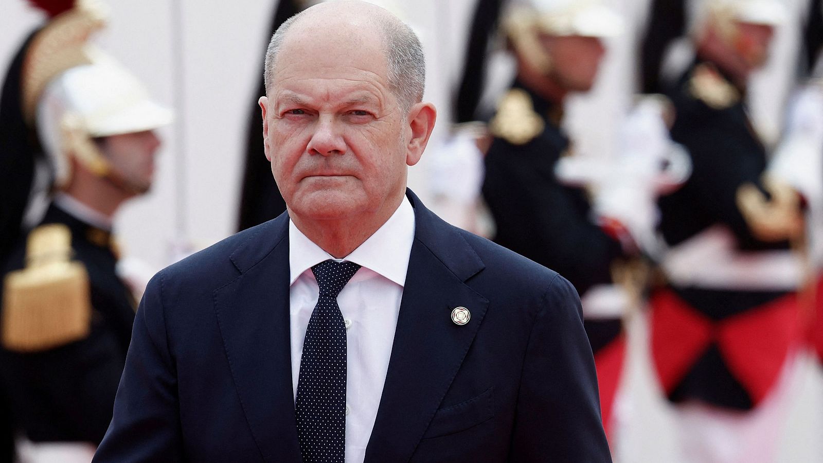 El canciller alemán, Olaf Scholz