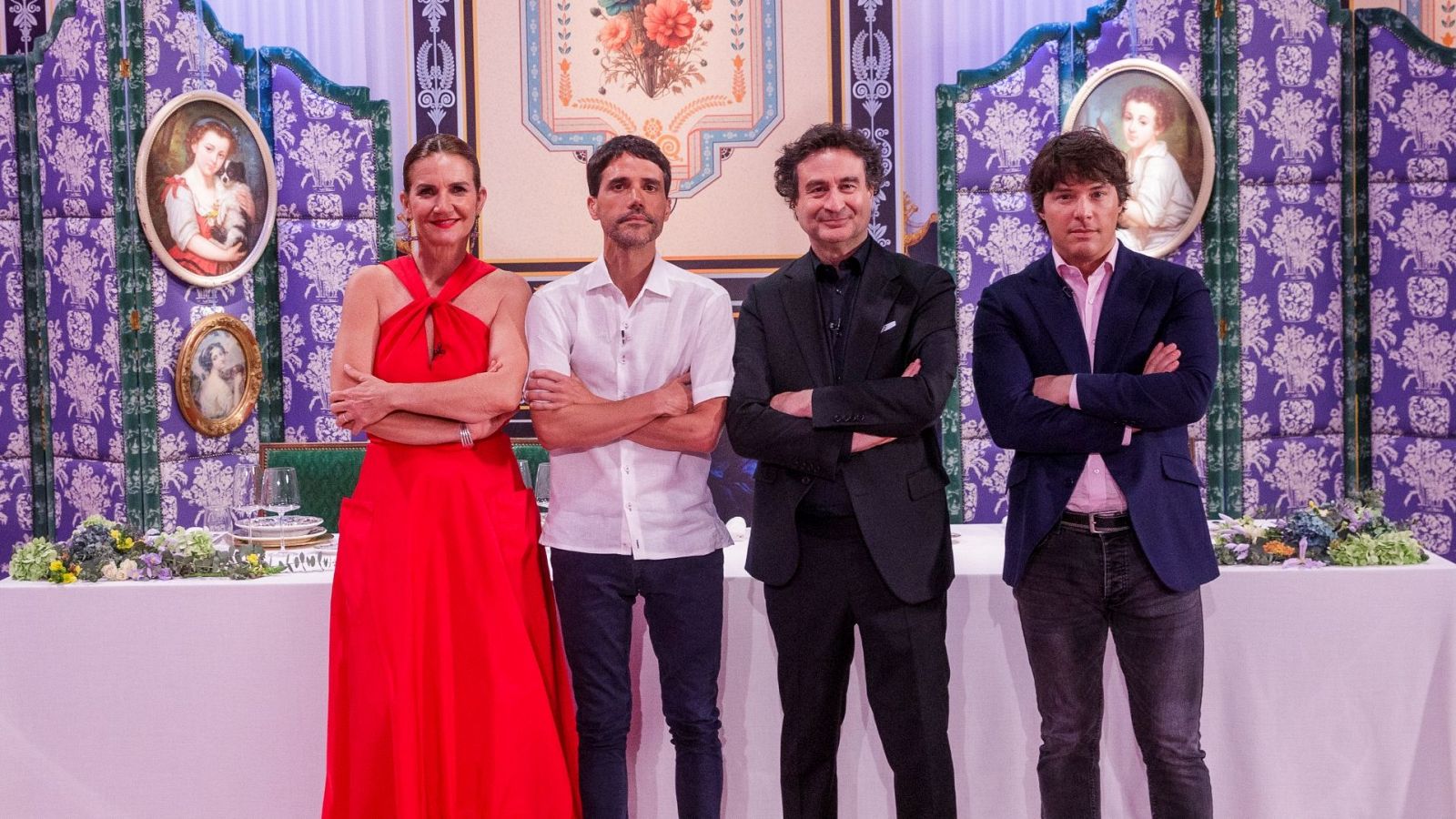 El jurado de 'MasterChef' junto a Virgilio Martínez