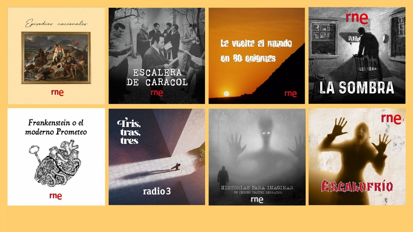 La plataforma gratuita RTVE Audio recupera programas del archivo de RNE