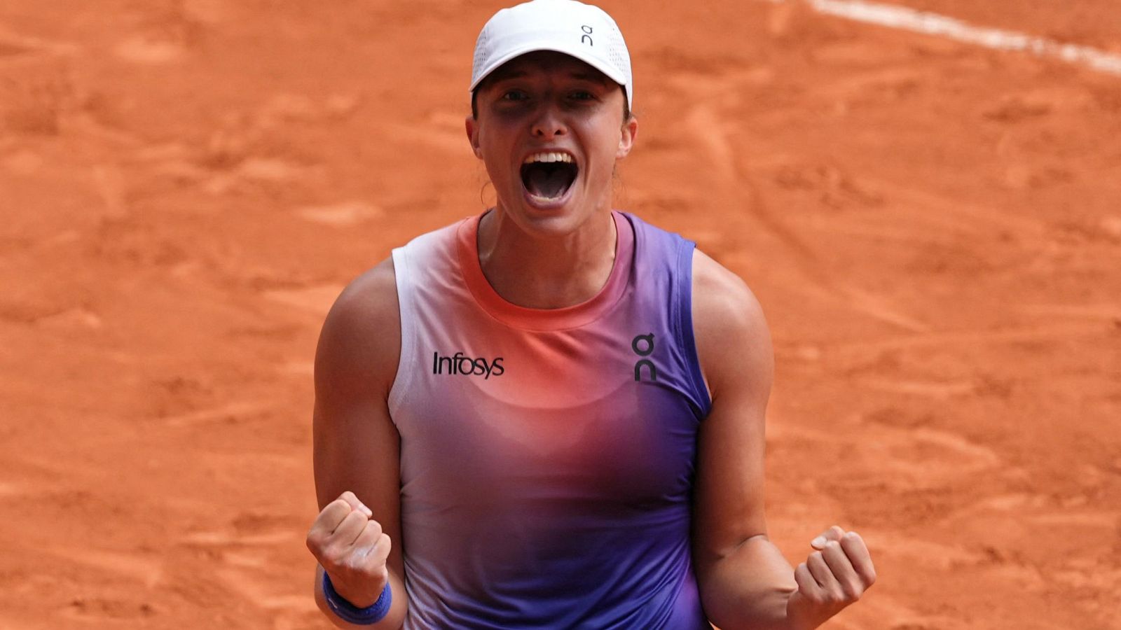 Iga Swiatek, campeona de Roland Garros por tercer año consecutivo.